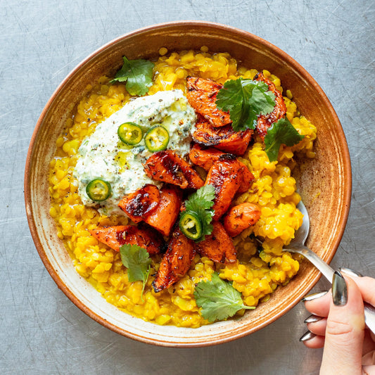 Spiced Carrot Dhal